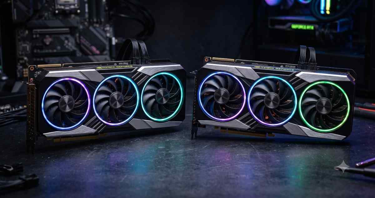 RTX 5080 vs RTX 4080 graphics cards compared side by side for a 2026 upgrade