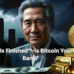 Robert Kiyosaki with overlaid his investment advice.