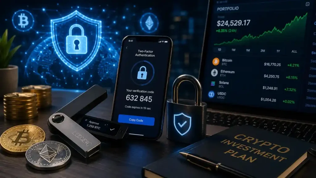 Hardware wallet and secure cryptocurrency storage