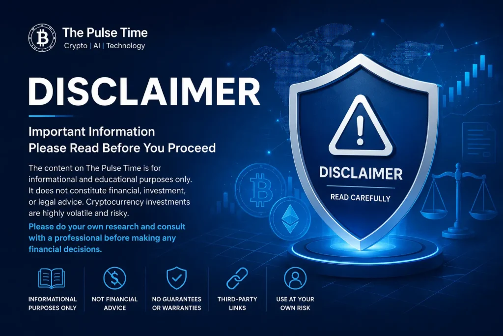 The Pulse Time disclaimer and risk disclosure information