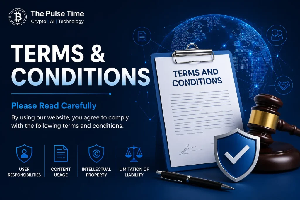 The Pulse Time terms and conditions legal information