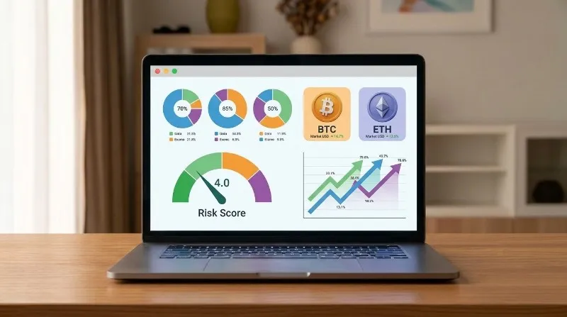Crypto portfolio tracker dashboard showing one of the best crypto tools and resources for investors to monitor holdings